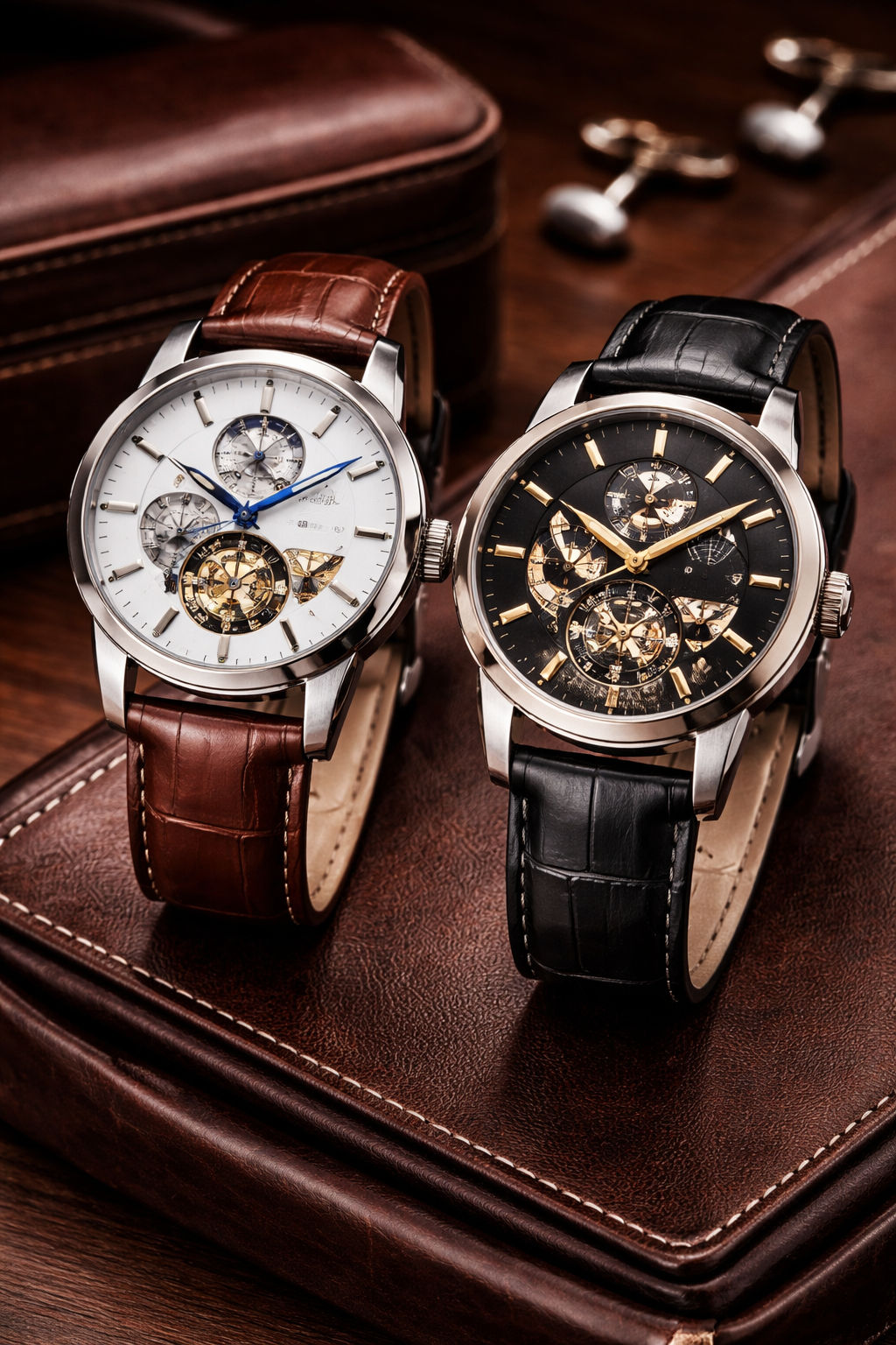 Classic No.02 Silverline luxury mechanical watch