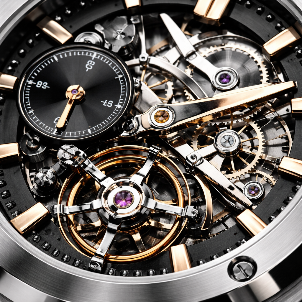 Mechanical movement detail view