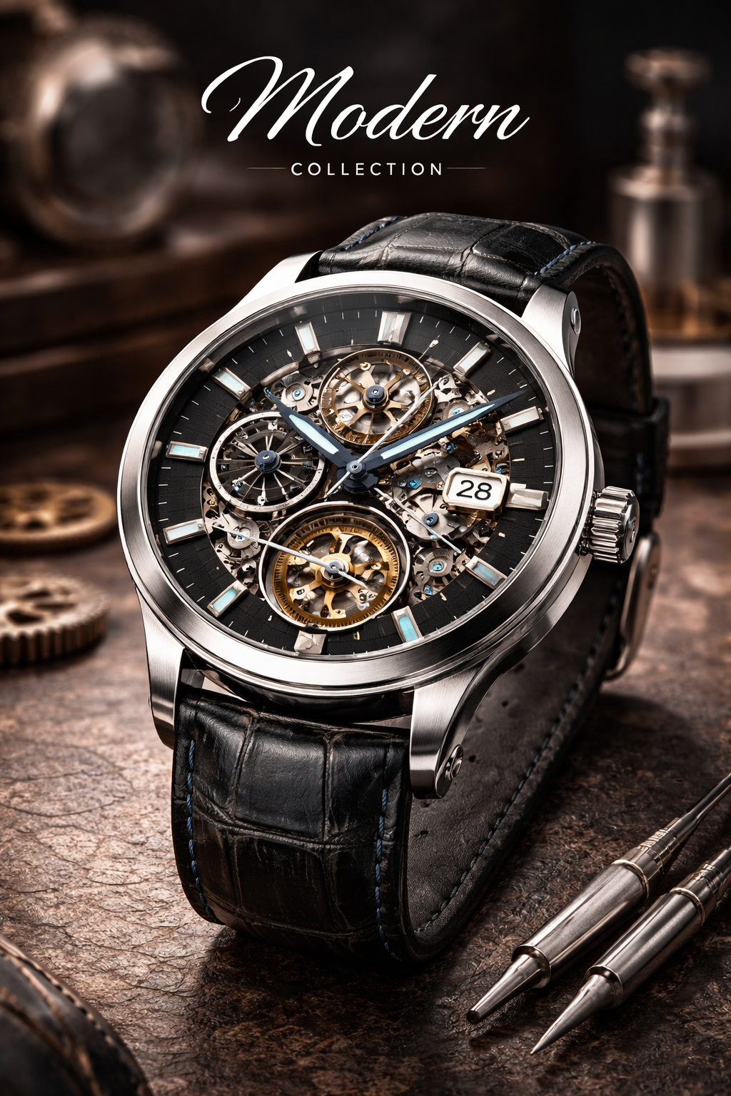 Modern No.03 Vector luxury watch